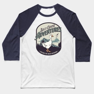 Silly Goose Adventures Baseball T-Shirt